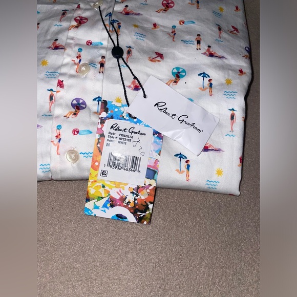 Robert Graham Women Long Sleeve Top - Picture 6 of 7